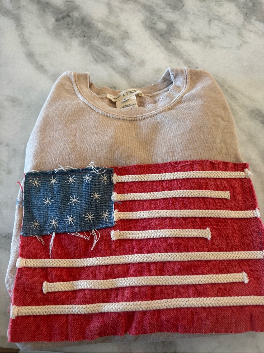 Free People x Tricia Fix sweatshirt